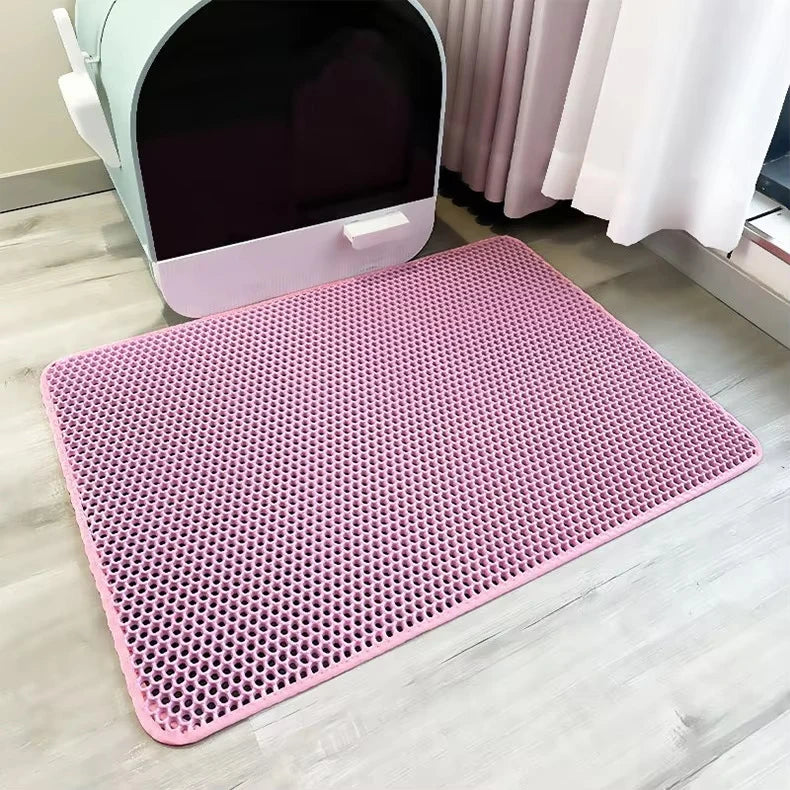 Streufänger Matte            -Nie wieder Katzenstreu im Haus
