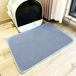 Streufänger Matte            -Nie wieder Katzenstreu im Haus
